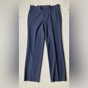Men’s NAUTICA CEYLON PLAID DRESS PANTS navy/marine W34 L32